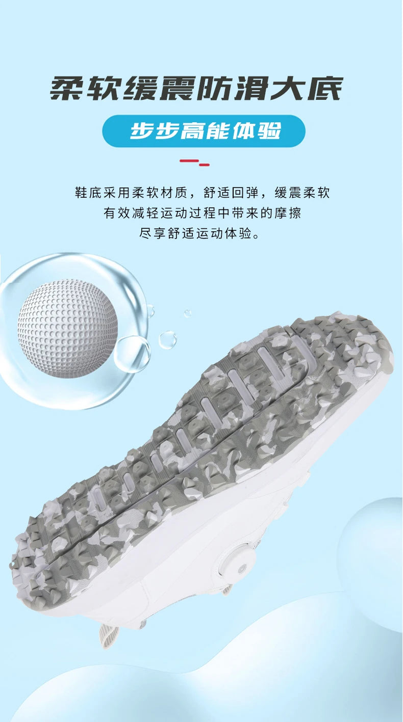 Golf Sneakers Men's Waterproof Fashion Casual Outdoor Comfortable Golfers Footwears Women