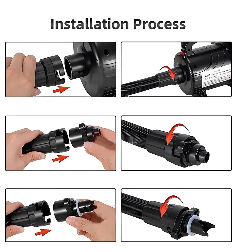 220V Electric Air Pump Electric Tumble Track Air Compressor Gym Air Pump Fitness Mat Air Pump Booster Pump 800L/min