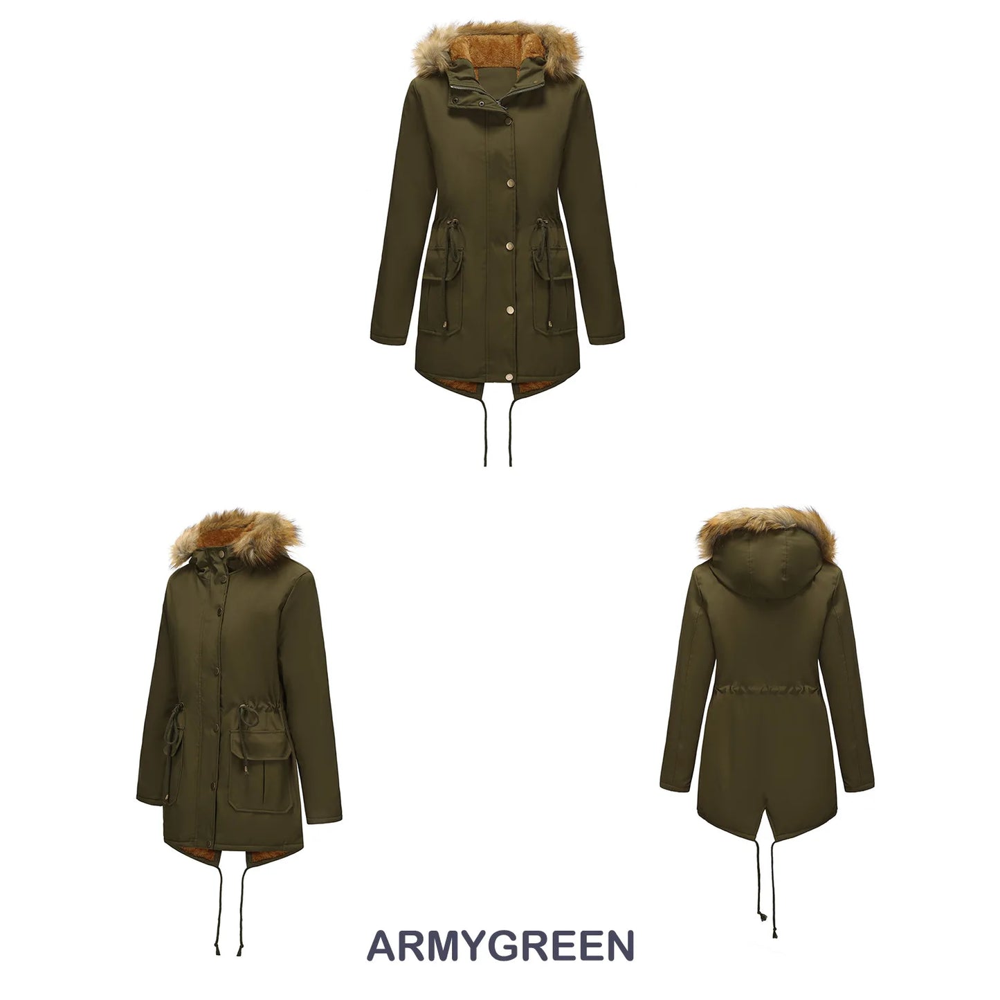 Canada Winter Women's Jacket Coat Parkas Winter Clothes Woman White Goose Down Jacket Fur Hooded Cotton-padded jacket XSYHXY253