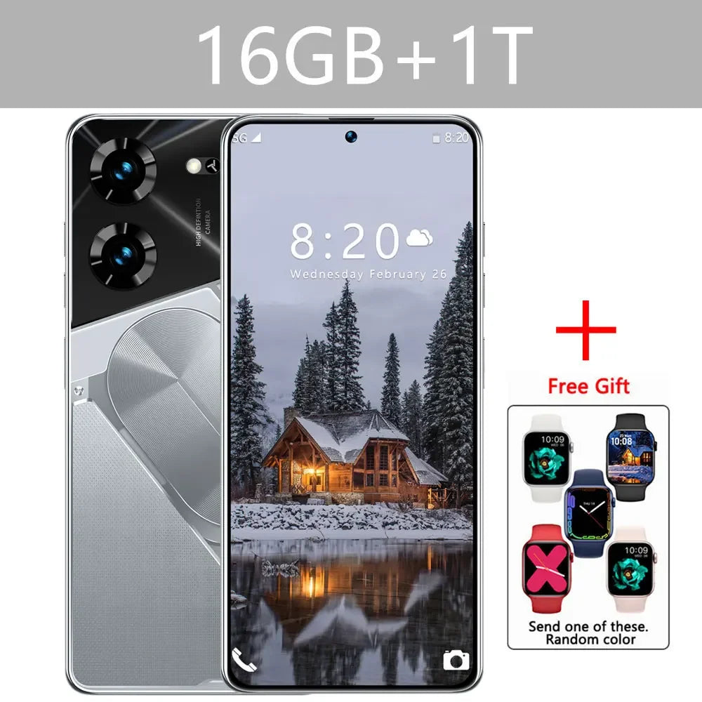 2025 NEW Pova 5 Pro 6800mAh Android 13 Global Version Cell Phone Original 4G 5G Smartphone 7.3HD Dual Sim Smart Mobile Phones