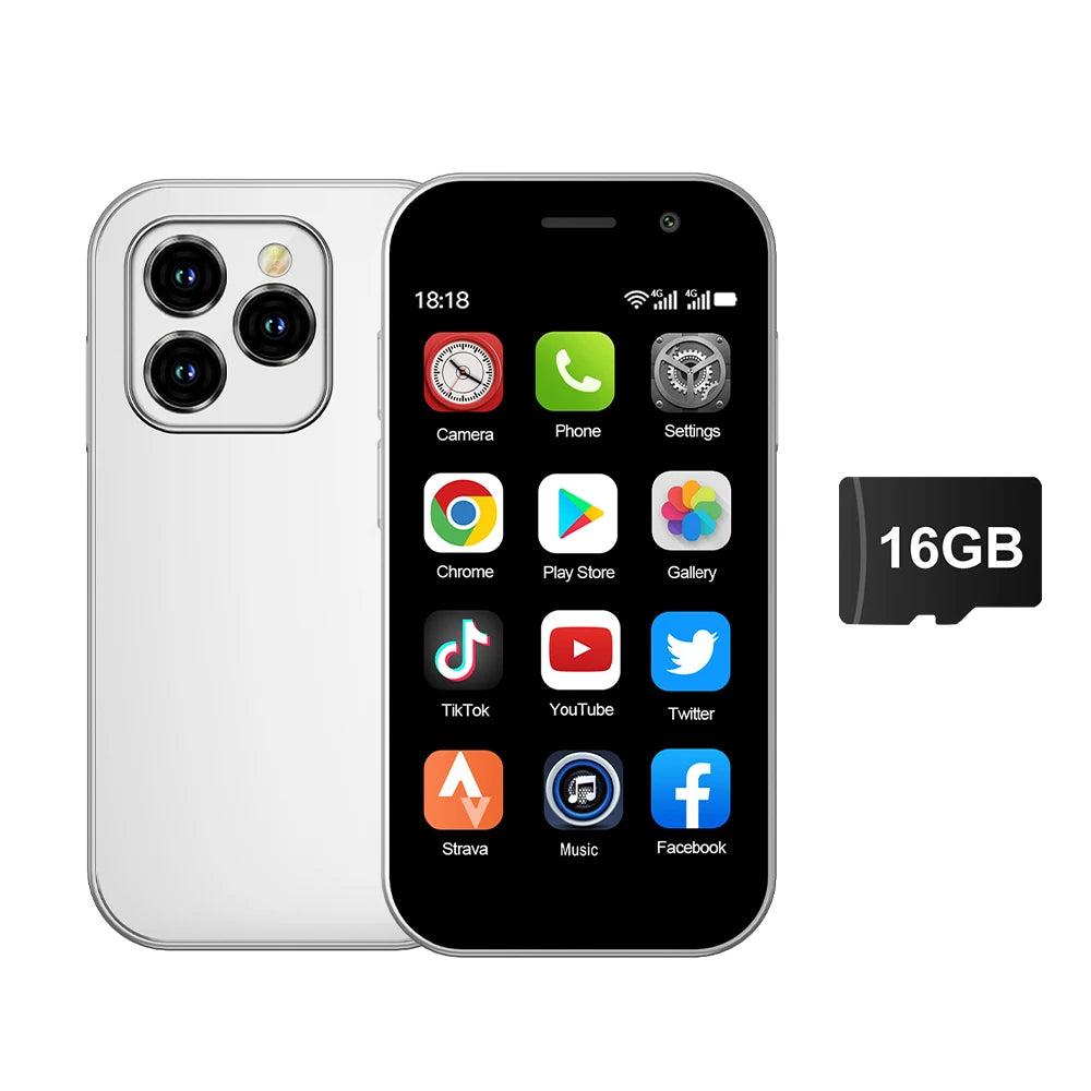 2025 HOT SALE SERVO KING8000 4G Mini Smartphone Android Global GPS 3.0" Display 5MP+2MP WIFI 2000mAh Battery Small Mobile Phones