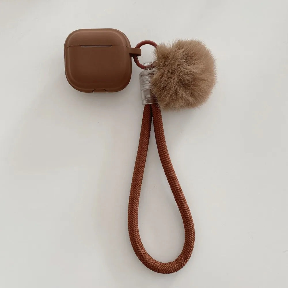 2025 Cover For AirPods Pro 3 2 2nd 4 1 Case Soft TPU Silicone Headphone Cases For AirPods 4 3 2 1 Pro2 Pro3 Funda With Lanyard