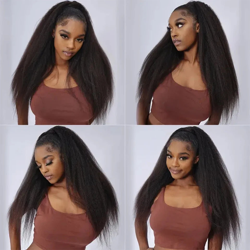 Yaki Straight Human Hair Bundles 100g Per Bundle 100% Human Hair Extensions Sew In Weaves 8-26 Inch Natutral Color 1/3/4 Bundles