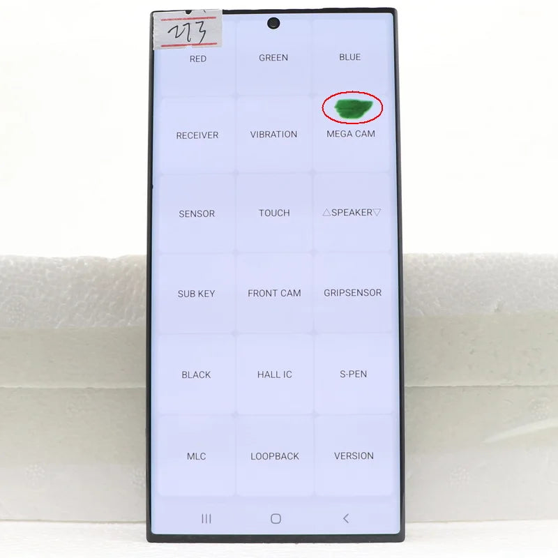 6.8'' Display For Samsung Galaxy S23 Ultra S918 SM-S918B S918U S918B/DS SUPER AMOLED LCD Touch Screen Digitizer with defects