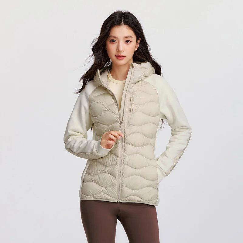 Semir Down Coats Women Slim Fit Patchwork Waterproof Fleece Raglan Sleeve 2025 Winter Clothes Woman New in Coats & Jackets