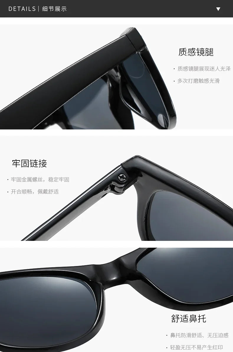 Sun Glasses for Man Luxury Driving Classic Male Eyewear Goggles Travel Fishing Men's Sunglasses UV400 Lunettes De Soleil Homme
