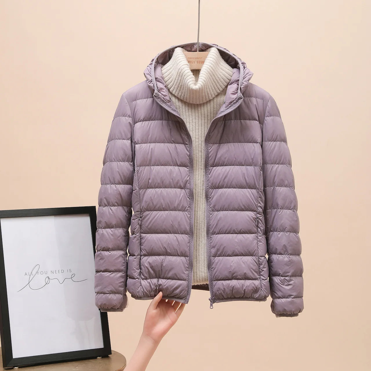 women's clothing Ultra Light Down Jacket female  Autumn Winter Warm Coat Lightweight Warm Jackets Female Hooded Parka
