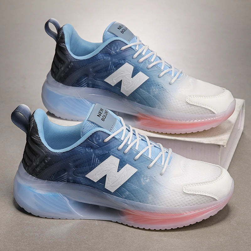 Men Sports Shoes Autumn Fashion Breathable Anti Slip 2025 New Lightweight Soft Comfortable Outdoor Leisure Sneakers Man
