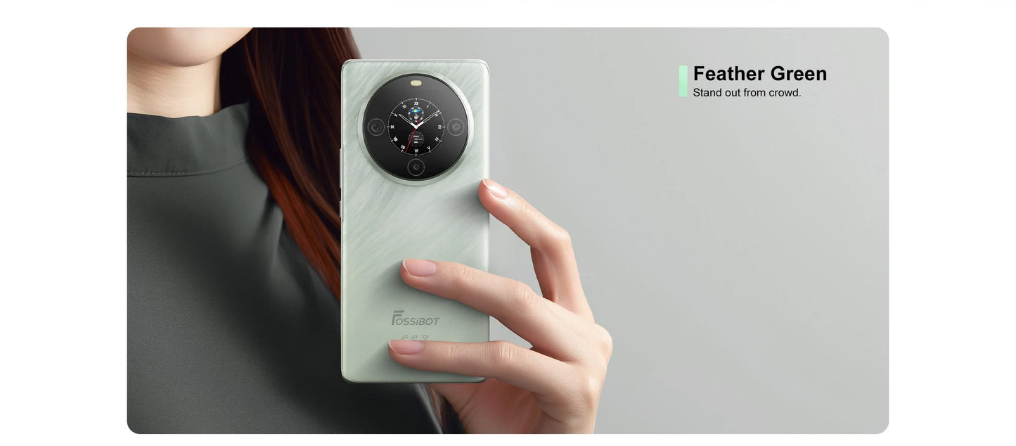 FOSSiBOT S3 PRO Smartphone 20GB +128GB 6.67" AMOLED Display Android 14  Mobile 8+64MP Camera NFC Cell Phone