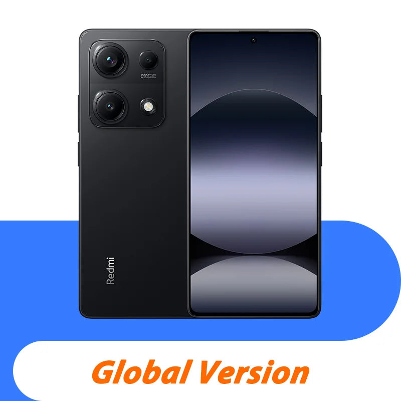 Global Version Xiaomi Redmi Note 14S MediaTek Helio G99 Ultra 200MP Al Camera System 6.67" AMOLED 120Hz Display 5000mAh