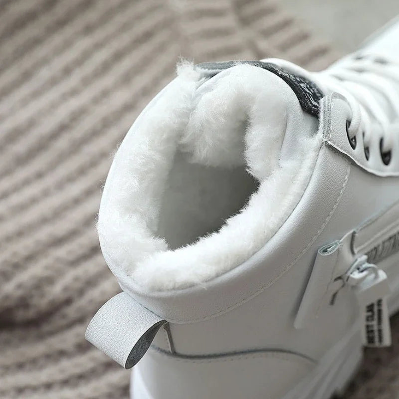 Winter Snow Boots for Women Casual High-top Shoes Warm Womens Sneakers Platform Ankle Boots Zapatillas De Mujer  Tenis De Mujer