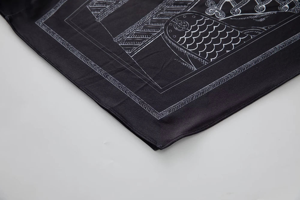 Women's Robes Sexy V Neck Batwing Sleeves Printed Loose Design Elegant Fashion Casul Long Dress Outerwear