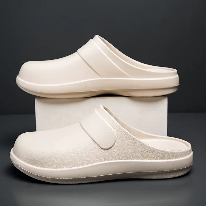 2025 Operating Room Slippers Protective Shoes for Men And Women Non-Slip Silken Lab Shoes Doctor Work Shoes Silent Surgical Room