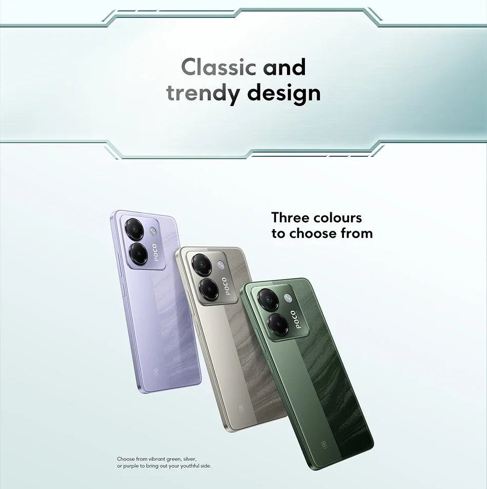 POCO M7 Pro Global Version 6.67" AMOLED Camera 5110mAh Dimensity 7025-Ultra Fast Charge NFC