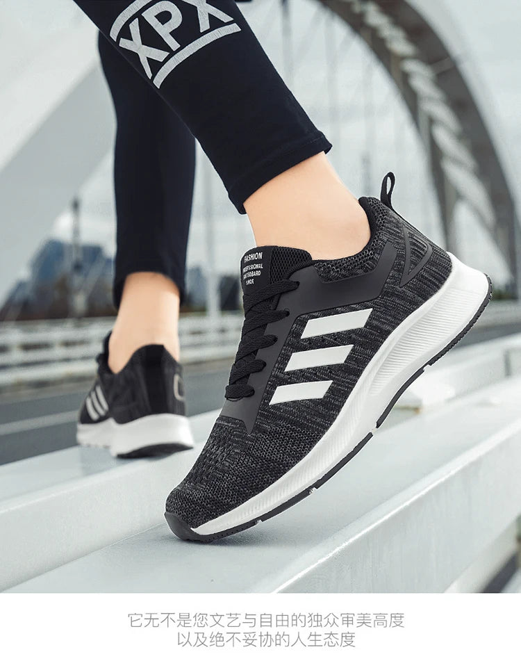 Shoes Men's 2025 Spring New Lightweight Non-slip Fashion Trend All-match Casual Soft Bottom Shock Absorption Running Sports