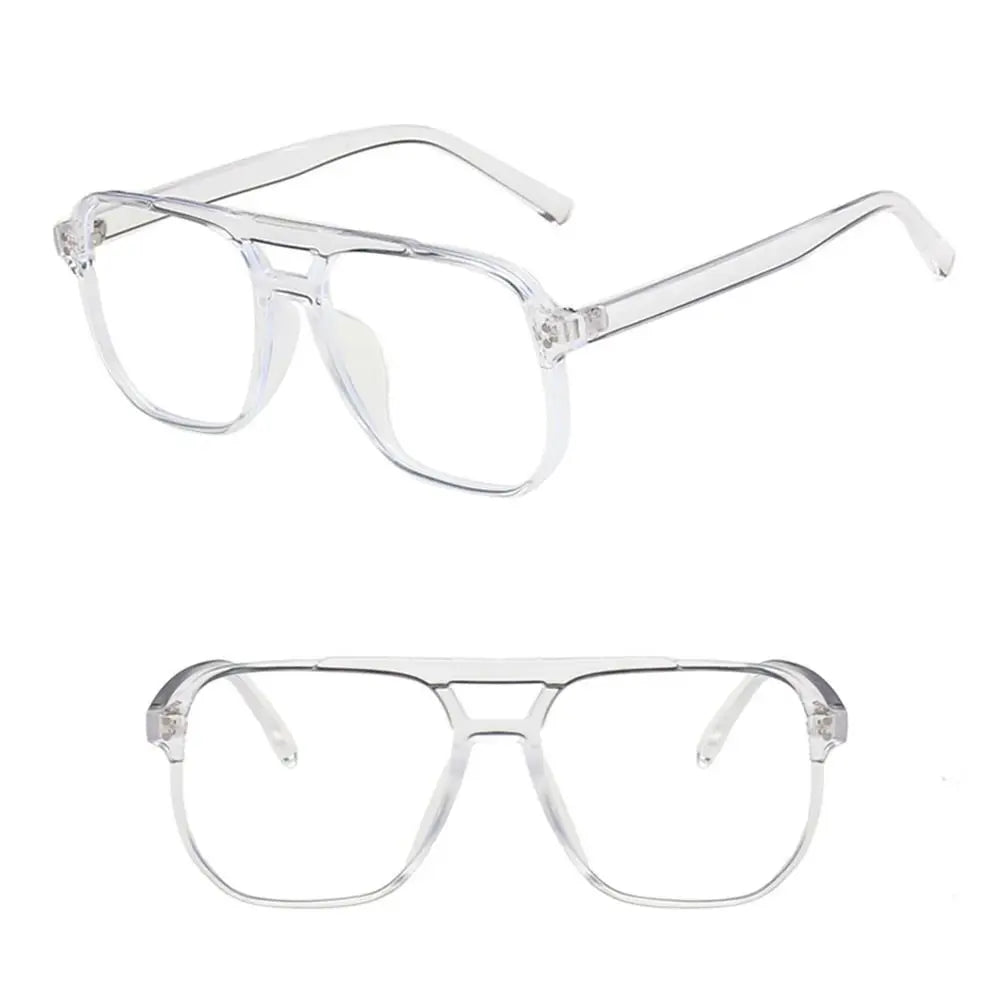 1PC Fashion Anti-blue Light Glasses Men Women Transparent Computer Glasses Retro Square Eyeglasses Optical Spectacle Glasses