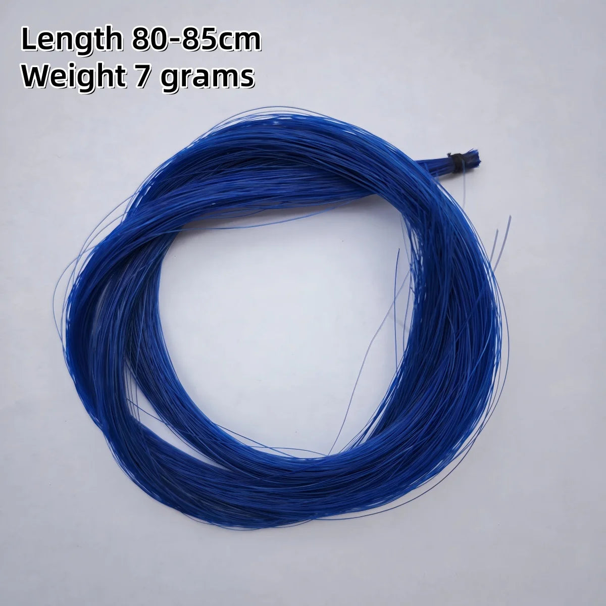 One bunch good horse hair 7 grams Mongolian ponytail black white brown yellow Green red blue violin bow horse tail hair