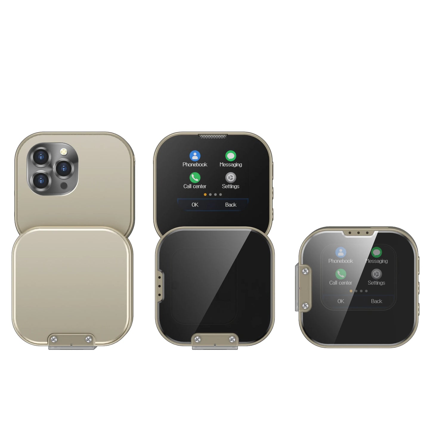 NEW Upgrade SERVO i19 Rotate Touch Screen Phone Dual SIM Bluetooth Dial Sync Music Magic Voice Torch 1.69 Inch 2G Mini Cellphone