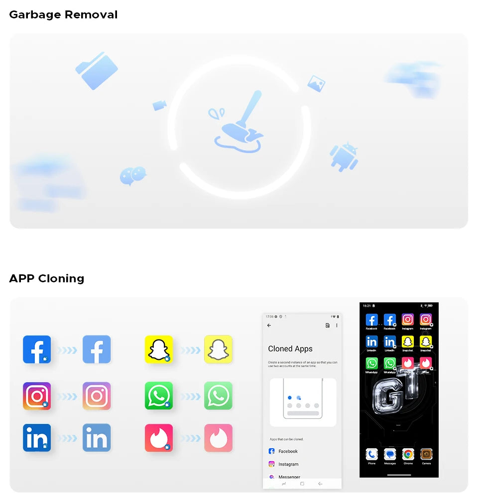 DOOGEE Blade GT Ultra 5G Rugged Smartphone Dimensity 7300 6.72'' 16GB 512GB LED Light Effect Design Ultra-thin Cell Phone