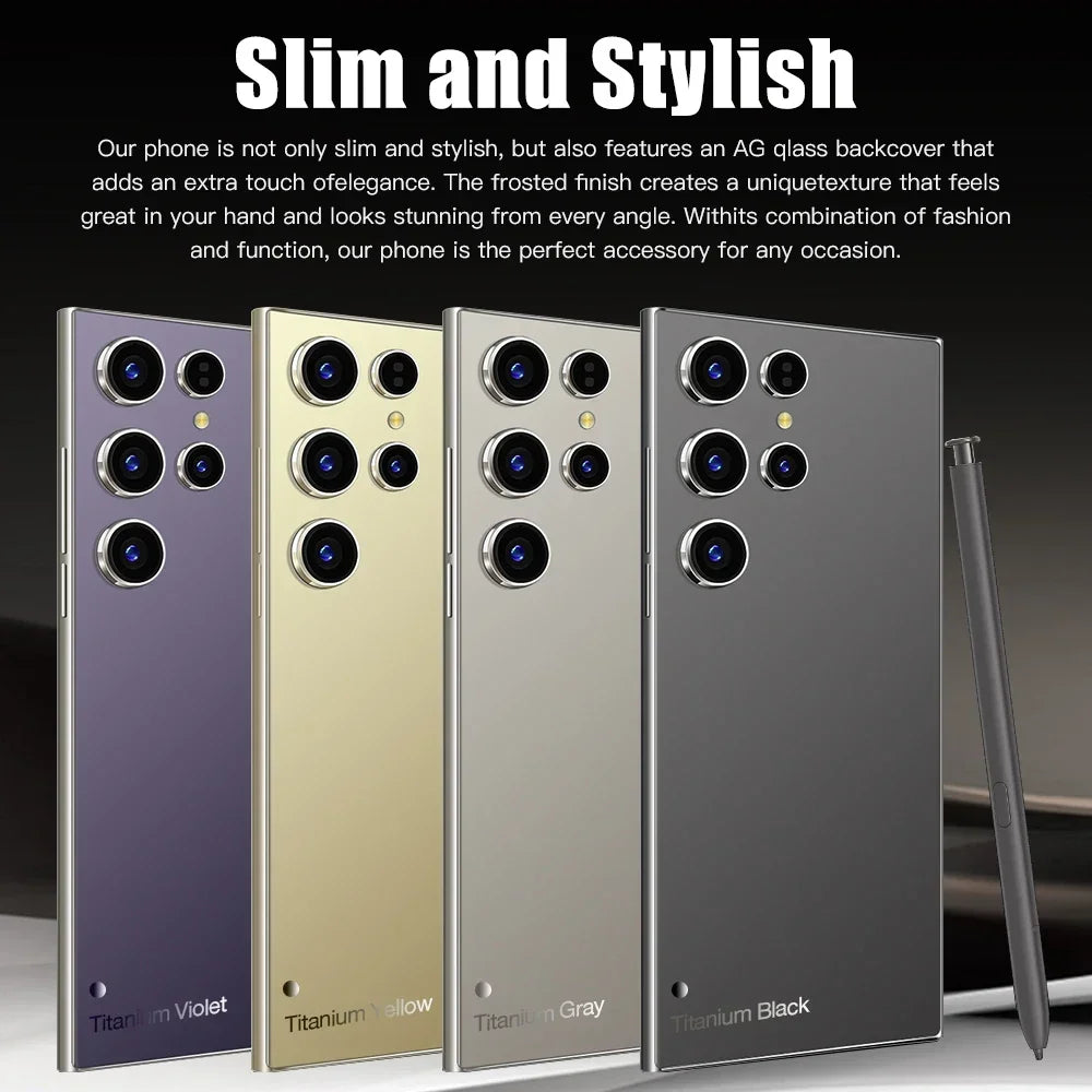 2025 HOT S26 Ultra 5G 22GB 2TB original intelligent 5G dual card dual standby Android 14 system global version 8000mAh battery
