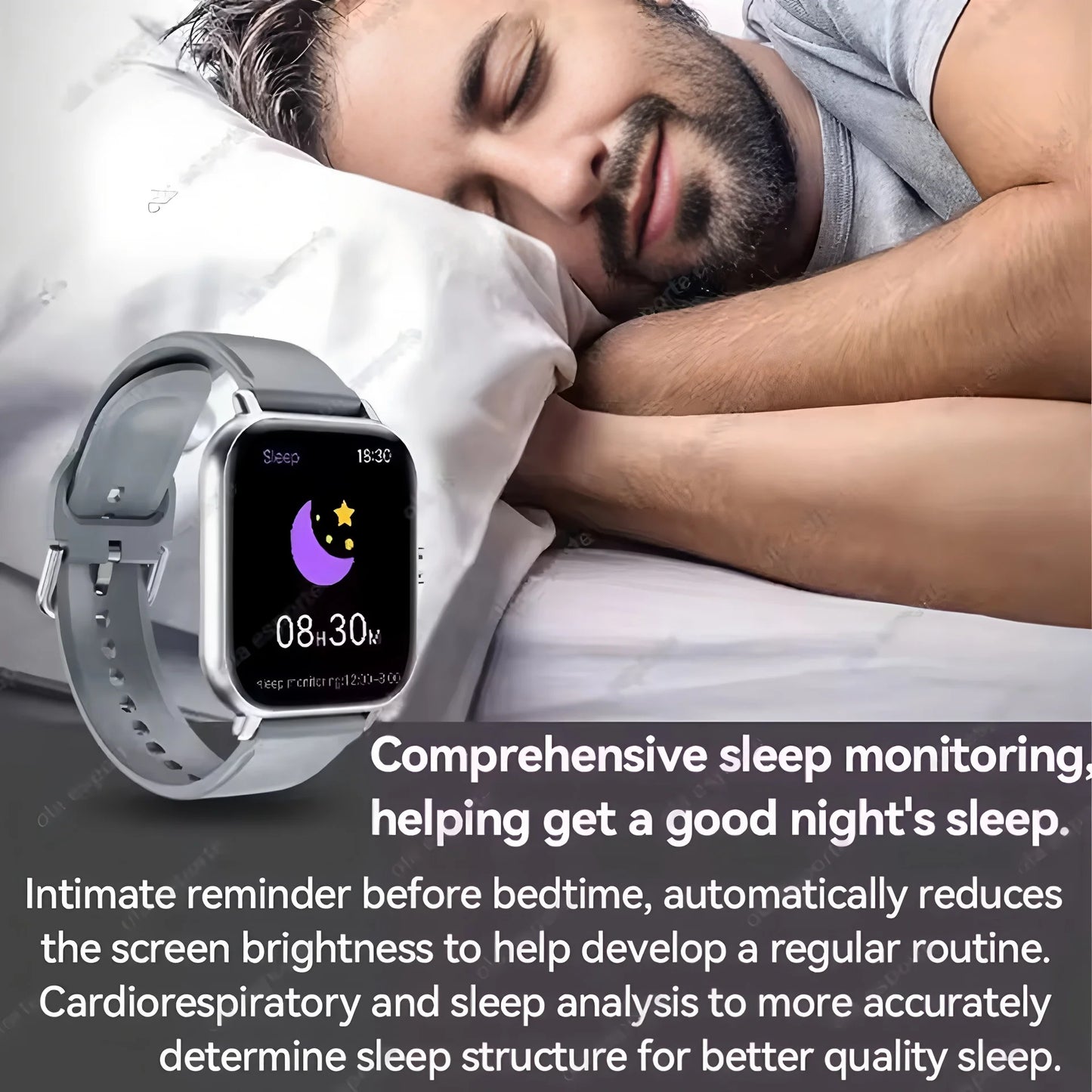 New SmartWatch Men Women 2.02 Amoled BT Call GPS Tracker NFC Sport Waterproof Heart Rate Smart Watch Fitness Tracker