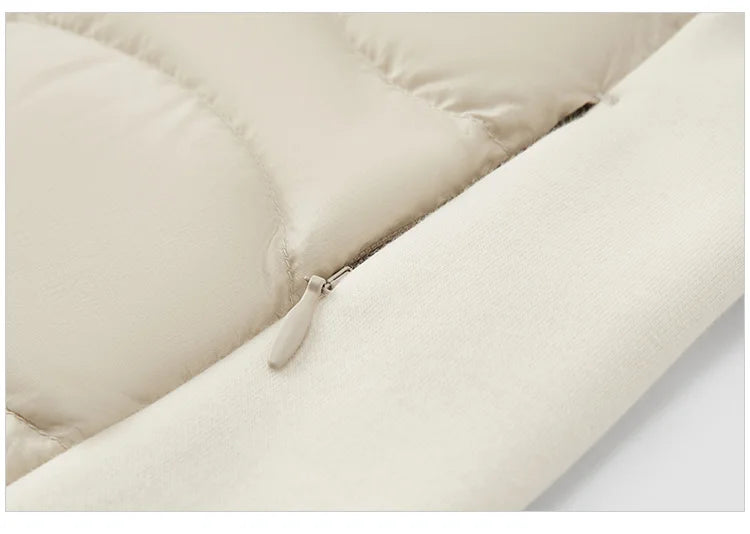 Semir Down Coats Women Slim Fit Patchwork Waterproof Fleece Raglan Sleeve 2025 Winter Clothes Woman New in Coats & Jackets