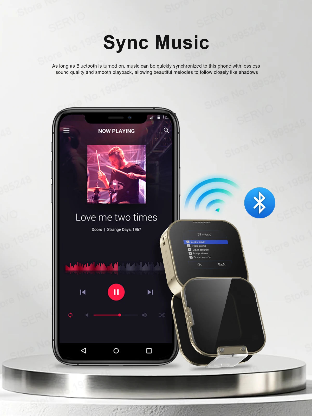 NEW Upgrade SERVO i19 Rotate Touch Screen Phone Dual SIM Bluetooth Dial Sync Music Magic Voice Torch 1.69 Inch 2G Mini Cellphone