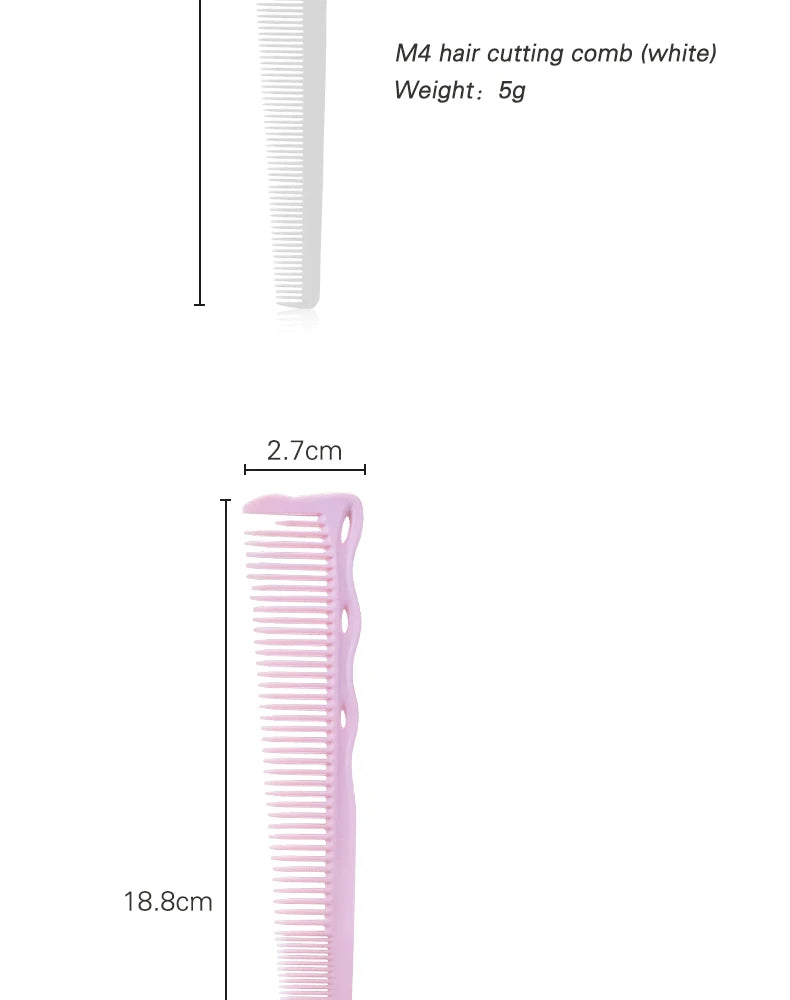 Haircut Comb Barber Shop Hairdresser Professional Hair Cutting Combs Sideburns Hair Brush Hair Salon Styling Tools Hairbrush