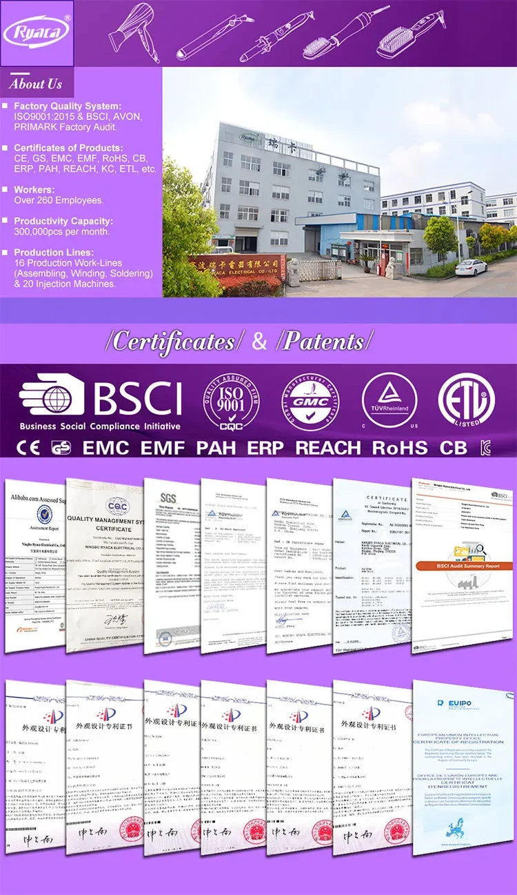 Hair Curling IronWholesale Hot Sell Professional Automatic Hair Curler Flat Iron Hair Styling