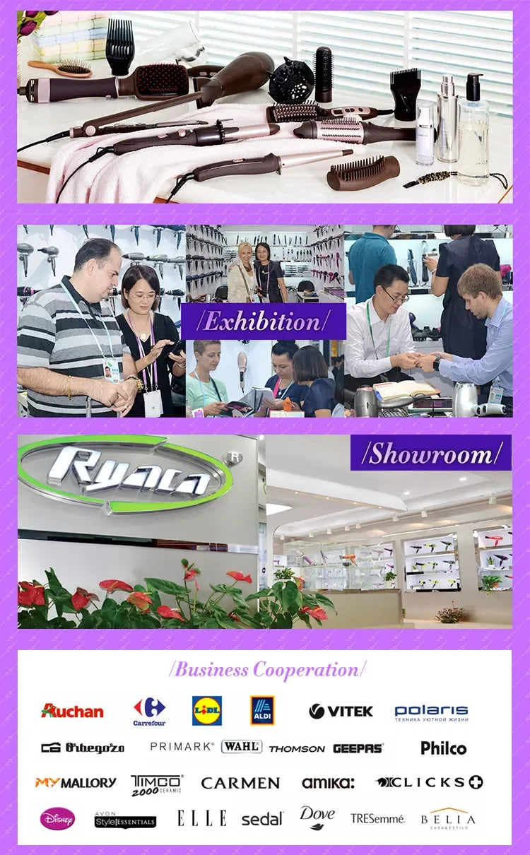 Hair Curling IronWholesale Hot Sell Professional Automatic Hair Curler Flat Iron Hair Styling