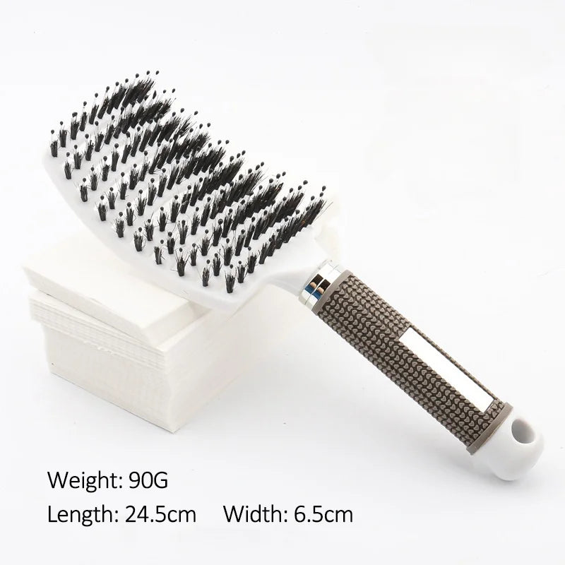 Professional Hairdressing Comb For Woman Salon Scalp Massage Combs Barbershop Wet Curling Hair Styling Brush Barber Accessories