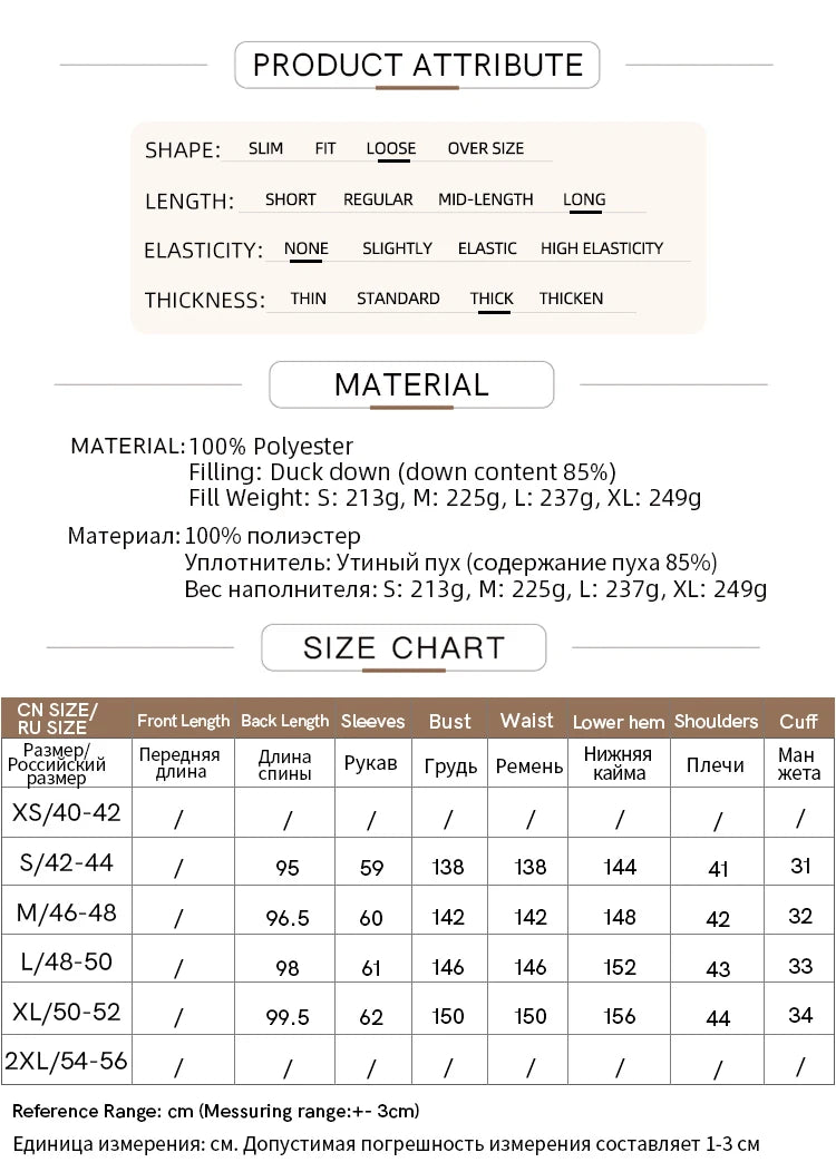 Amii 2024 Winter New Women's Velcro Loose Coat Top Warm Stand-up Collar Letter Embroidered Seal Zipper Down Jacket 12444103