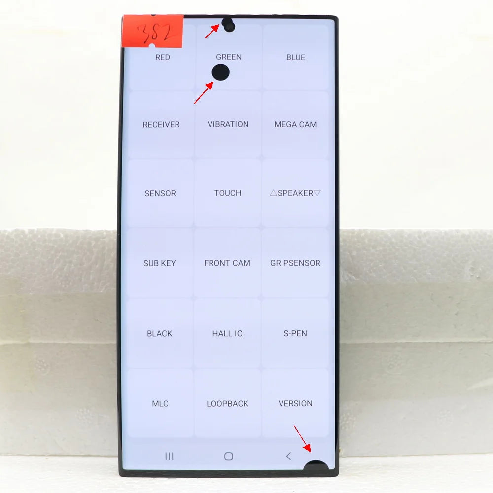 6.8'' Display For Samsung Galaxy S23 Ultra S918 SM-S918B S918U S918B/DS SUPER AMOLED LCD Touch Screen Digitizer with defects