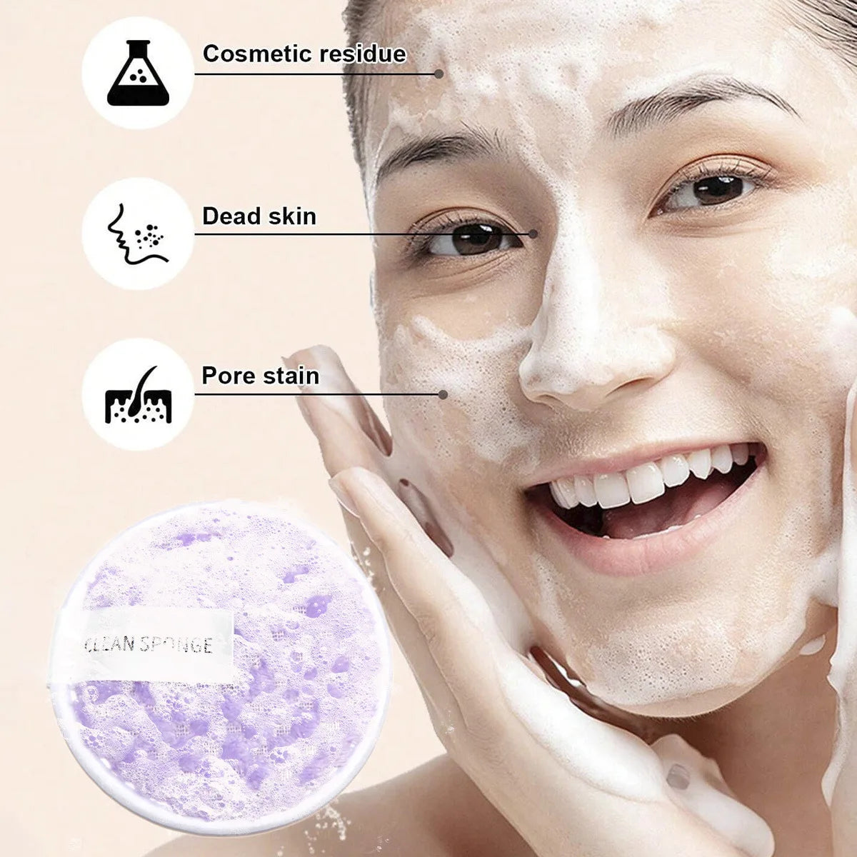 56-Piece Make up Brush Set (chocolate)- Full Face Cosmetics Kit , Eyeshadow Blending Brushes & Beauty Sponge  make up brushes