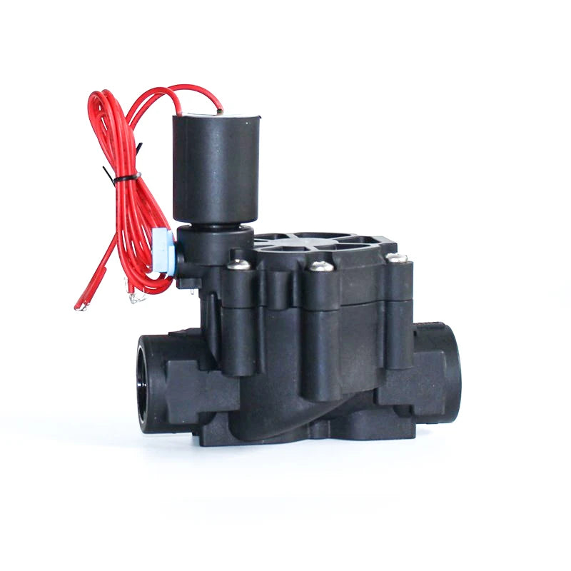 1/2" 3/4" 1" Normally Closed Water Irrigation Solenoid Valve 220V 12V 24V Nylon Valve For Farm Garden Landscape Irrigation
