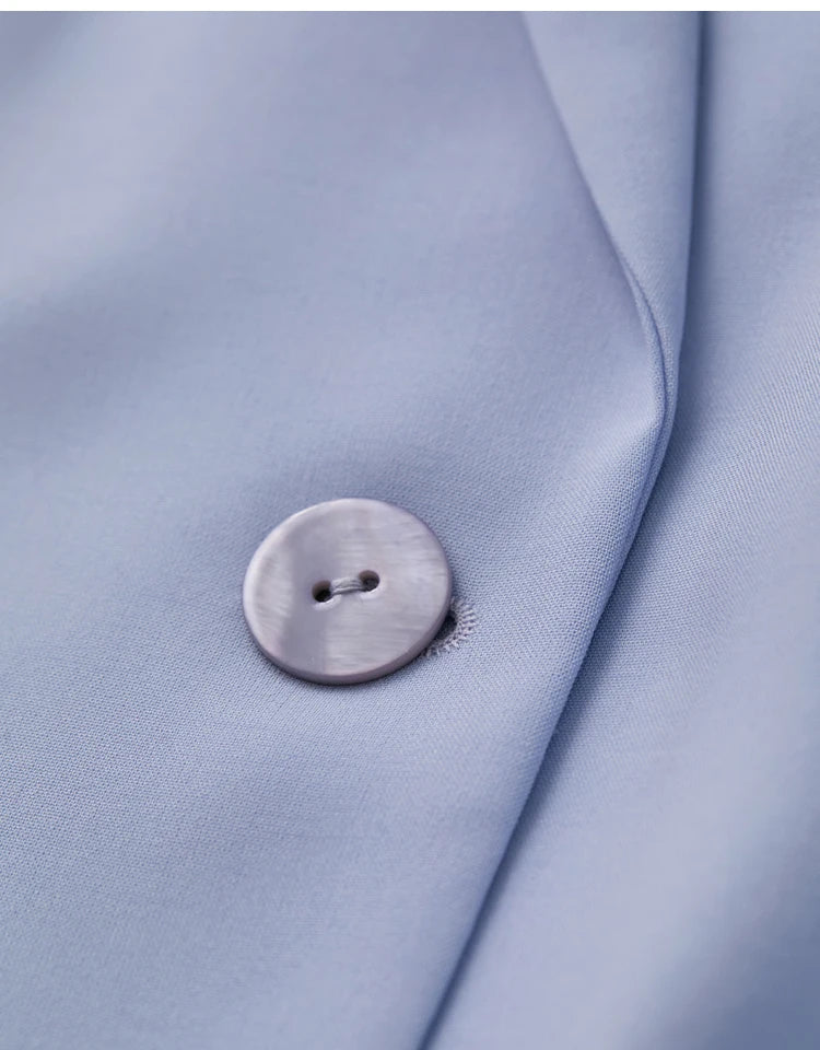 AMII Minimalism Women's blazer Fashion 2024 Summer Blazers Office Lady Elegant Chic Female shorts Separately Sale 72311003