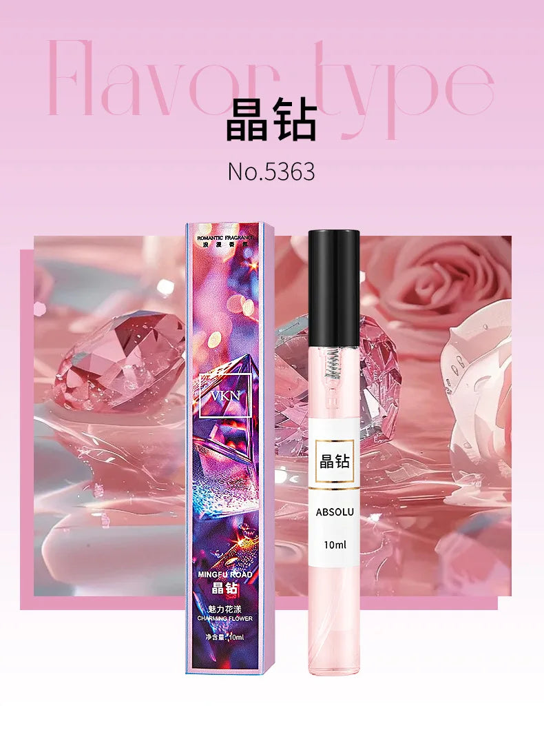 10ML Popular Female Perfume Has A Long-lasting Fragrance Fresh Light Unique Casual Date Gift Aromatic Scent for Men Women