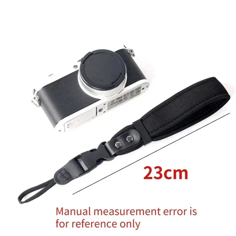 Neoprene Soft Quick Detachable Wrist Hand Strap for DSLR Camera Wrist Strap Camera Accessories camera hand strap