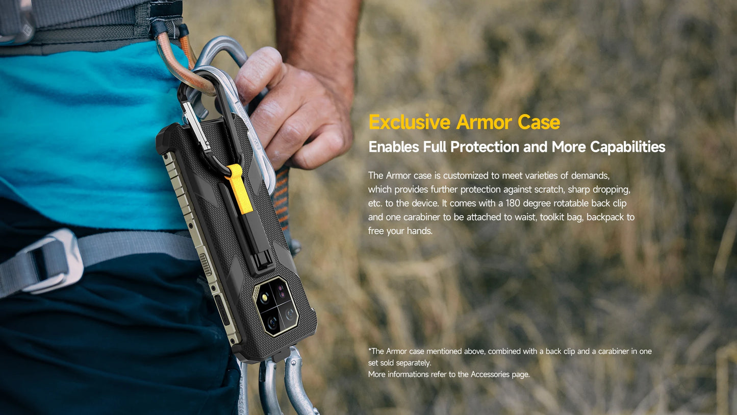 Ulefone Armor 22 Rugged Phone ,16GB (8GB+8GB) RAM ,128GB/256GB ROM , Android 13 Smartphone,NFC 64MP 4G Phone