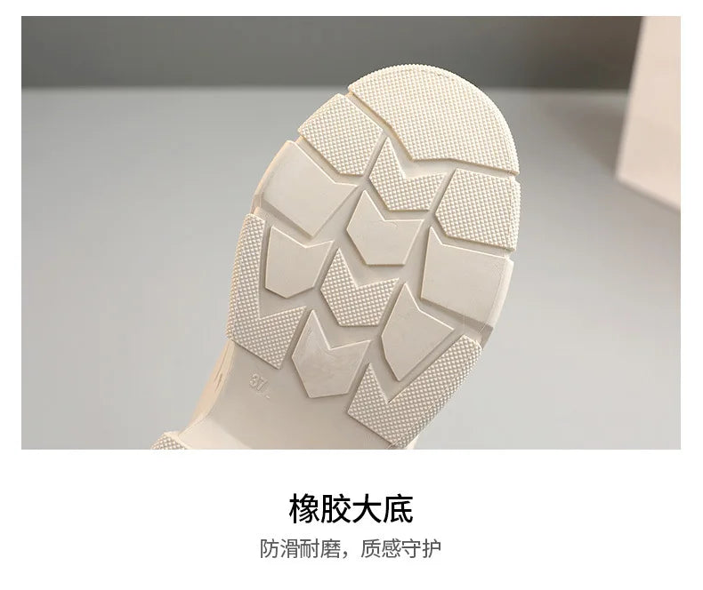 zapatos de mujer Designer Sneakers for Women Casual High Top Shoes Womens Winter Plush Lined Warm Thick Lace-up Sports Shoes