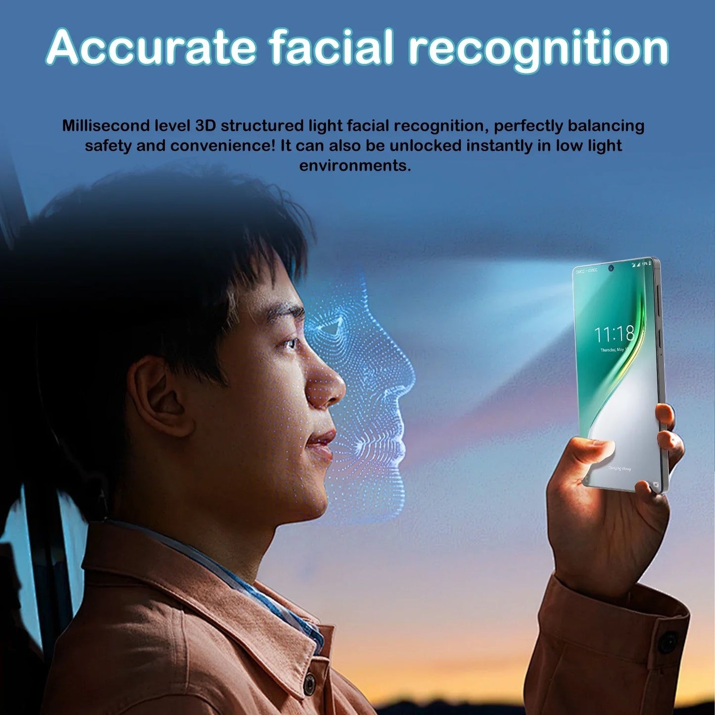 HOT 2025 new C40 Pro original intelligent 4G 5G dual card dual standby Android 14 system global version 108MP 8000mAh battery