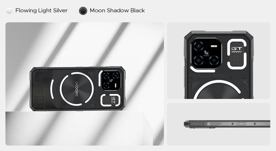 DOOGEE Blade GT Ultra 5G Rugged Smartphone Dimensity 7300 6.72'' 16GB 512GB LED Light Effect Design Ultra-thin Cell Phone