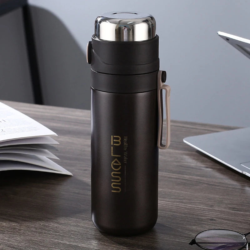 Thermos Bottle Stainless Steel Vacuum Gift Cup Household Office Coffee Milk Flask 500ml