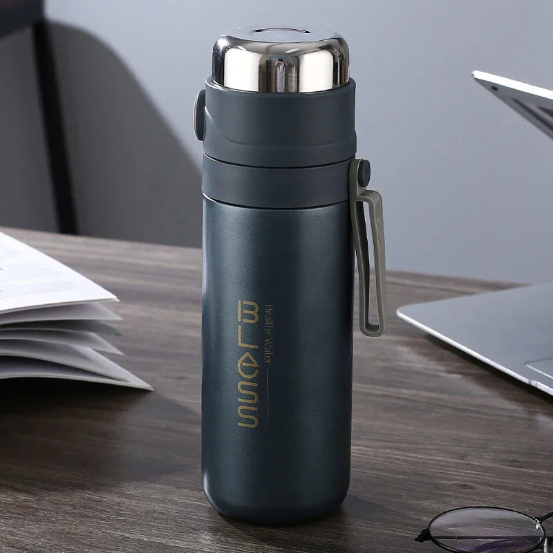 Thermos Bottle Stainless Steel Vacuum Gift Cup Household Office Coffee Milk Flask 500ml