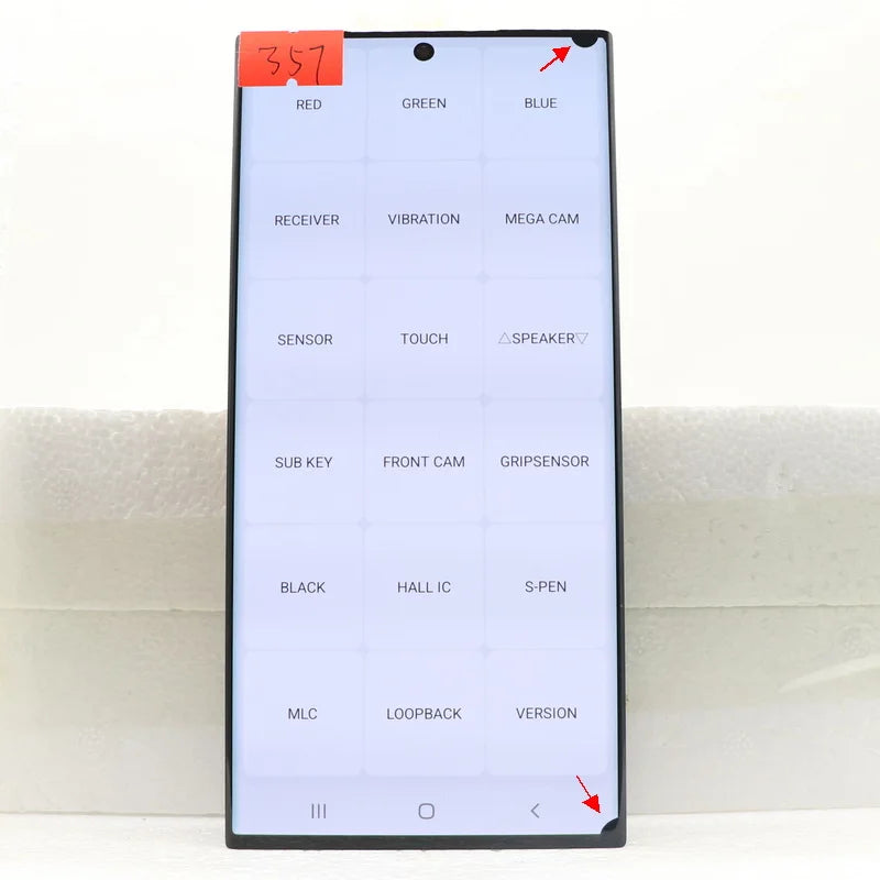 6.8'' Display For Samsung Galaxy S23 Ultra S918 SM-S918B S918U S918B/DS SUPER AMOLED LCD Touch Screen Digitizer with defects