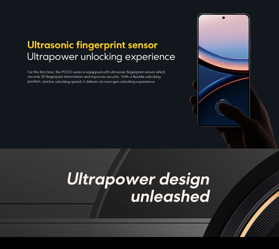 Global Version POCO F7 Ultra Snapdragon 8 Elite 6.67" AMOLED Display 50MP Triple Camera 5300mAh 120W HyperCharge Cellphone