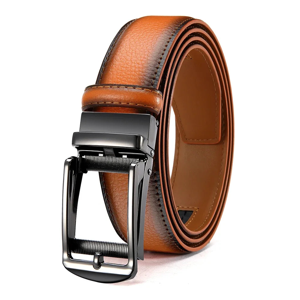 Mens Belts Metal Automatic Buckle Famous Brand Belt Men Quality Genuine Luxury Leather Belt for Men Famous Brand Belt Wome