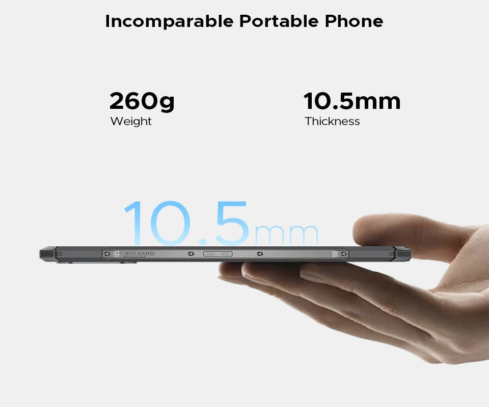 DOOGEE Blade GT Ultra 5G Rugged Smartphone Dimensity 7300 6.72'' 16GB 512GB LED Light Effect Design Ultra-thin Cell Phone