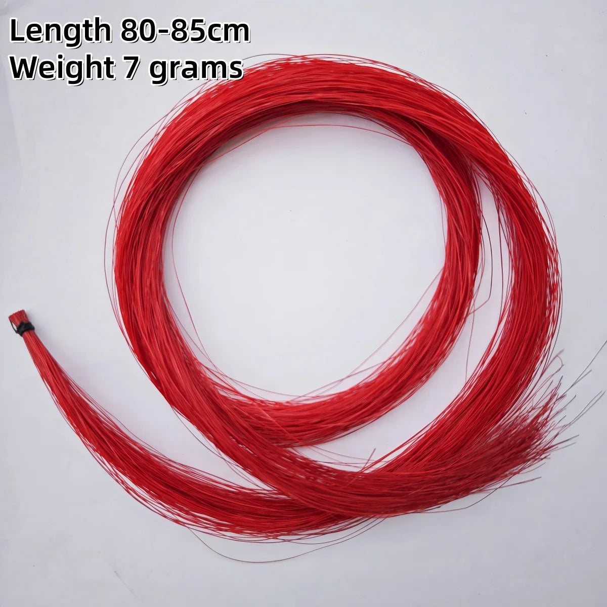 One bunch good horse hair 7 grams Mongolian ponytail black white brown yellow Green red blue violin bow horse tail hair