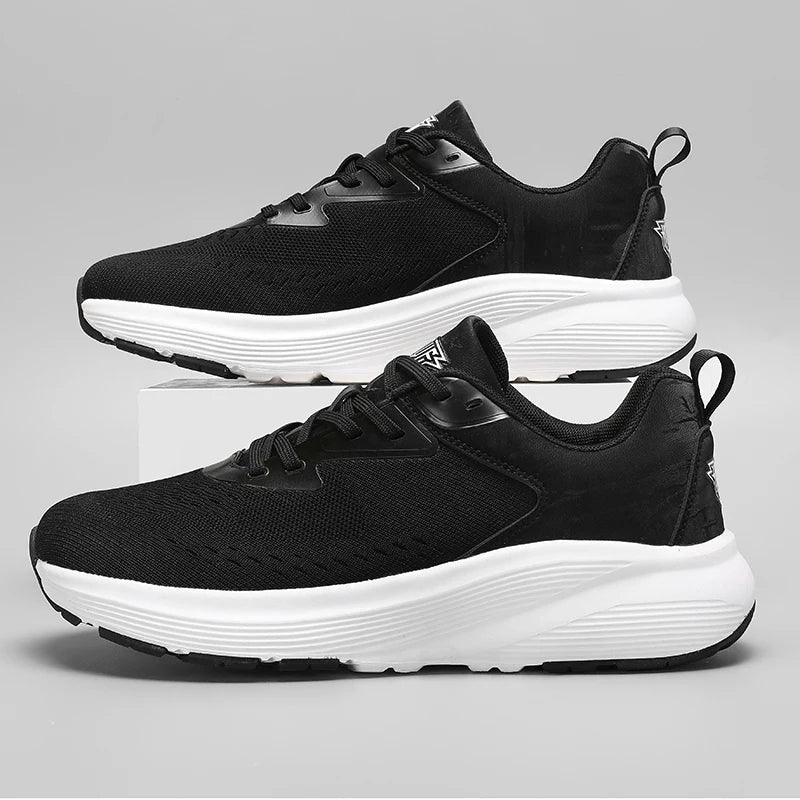 Men's new sports shoes fashion comfortable four season outdoor thick sole wear-resistant height increasing leisure sports shoes